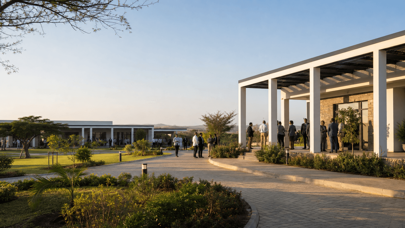 Professional training campus environment for Edenconsult and ETCA