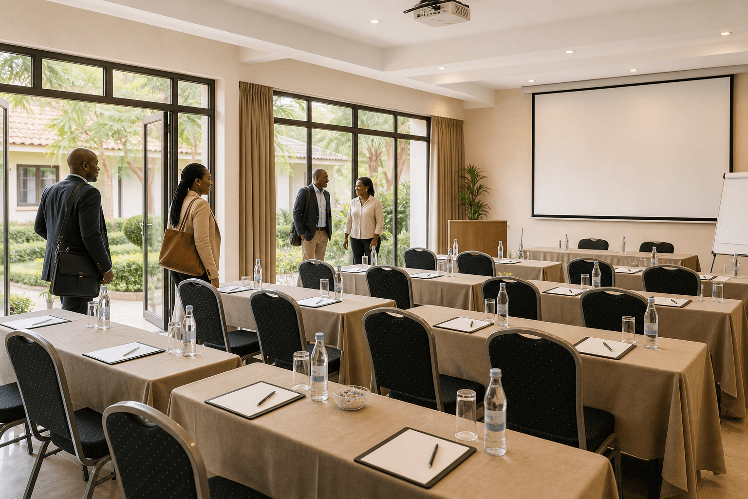 ETCA conference and accommodation meeting room