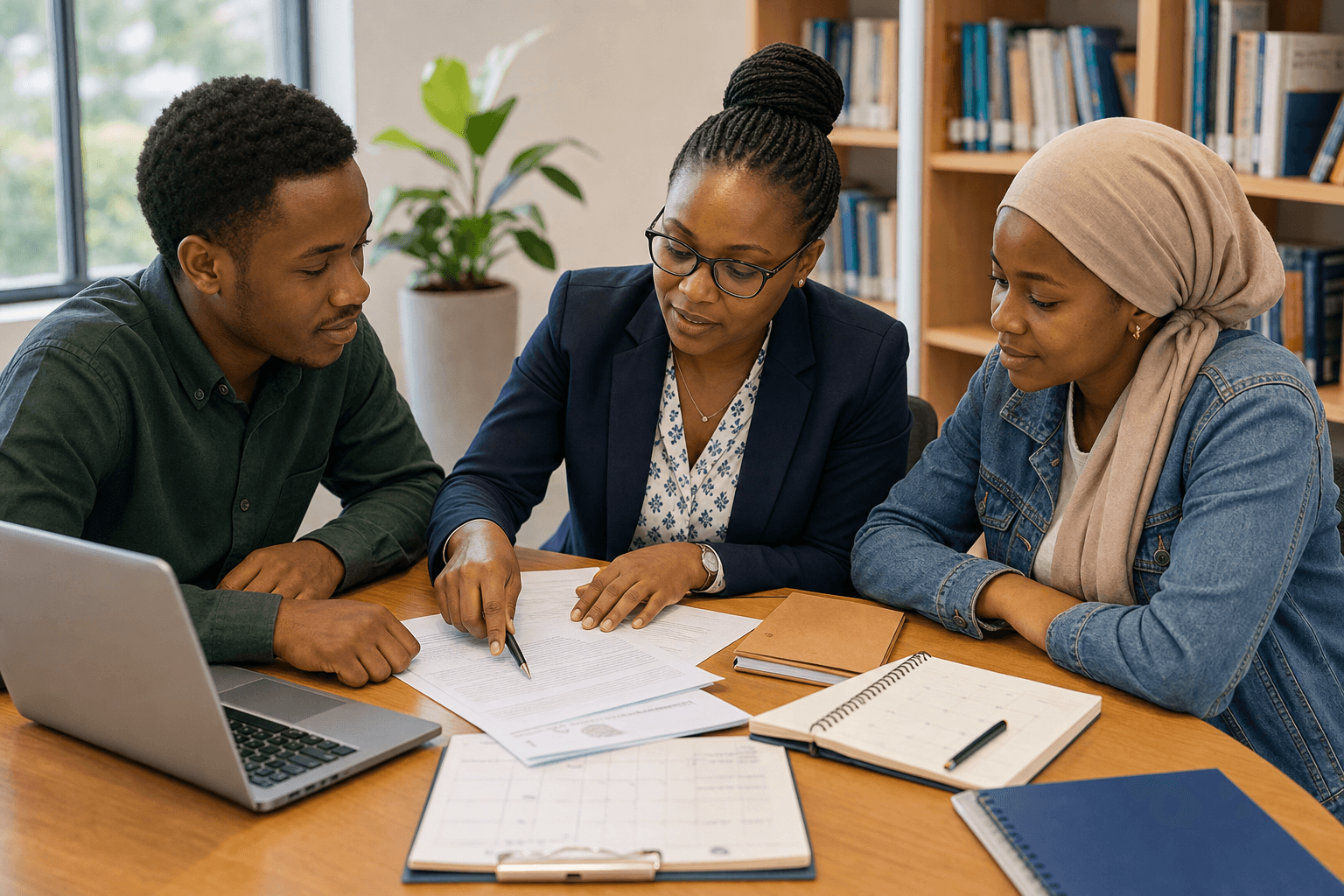 Opportunity guidance and computer training session